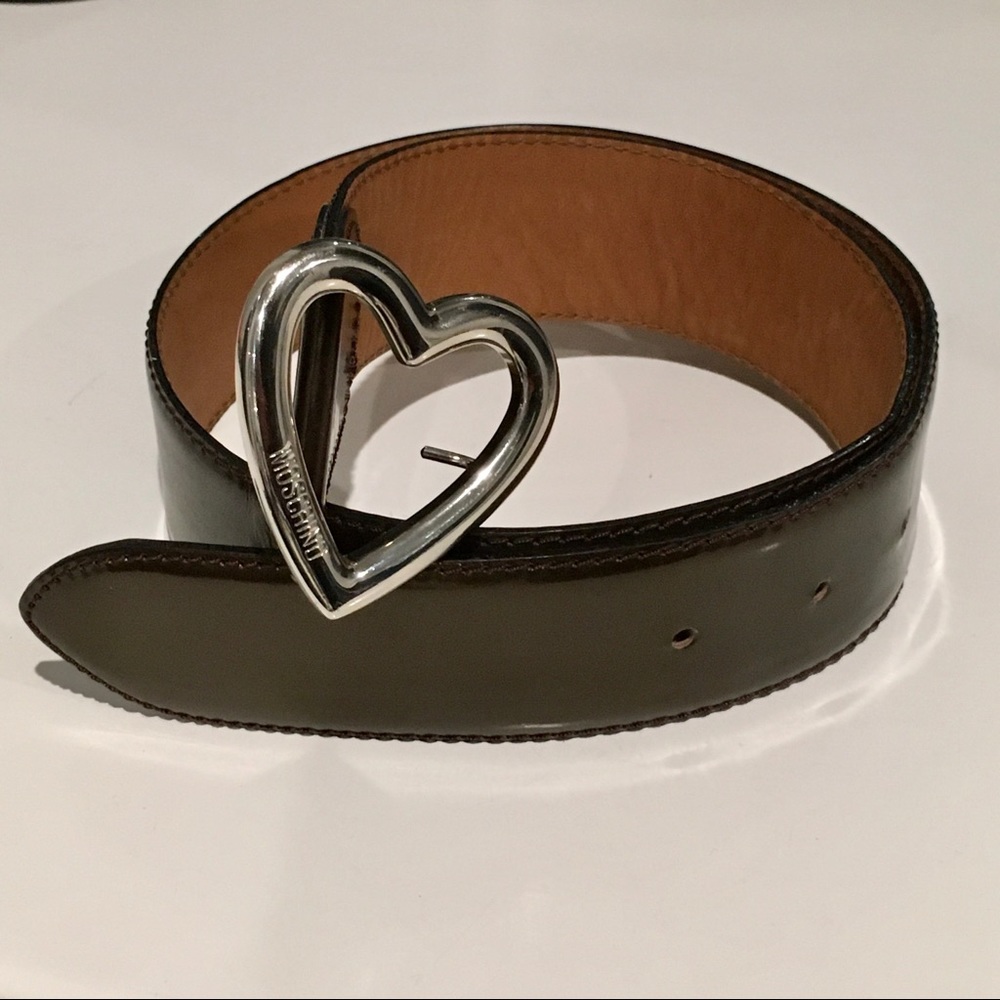 Beautiful Moschino Heart Belt! Never Worn!